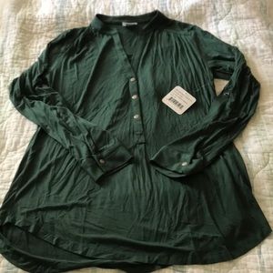 Nom Nursing top in FORREST GREEN